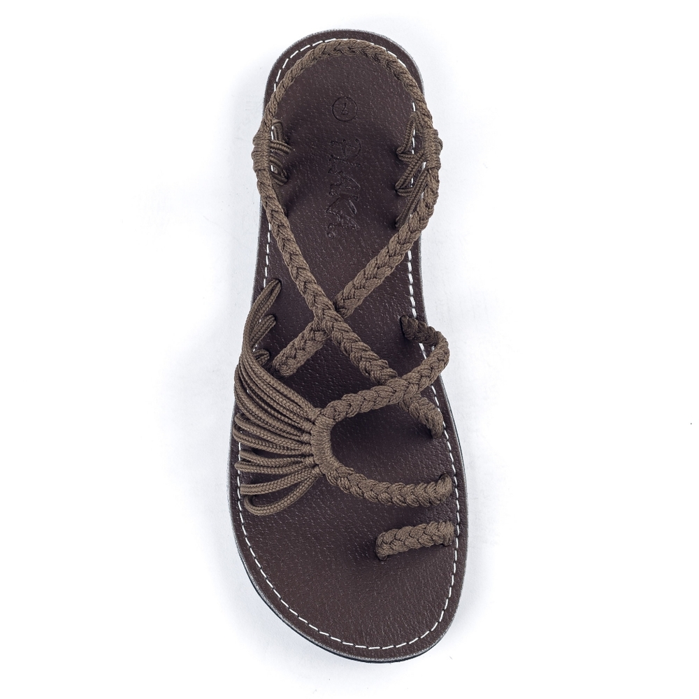 NEW Palm Leaf Flat Summer Sandals